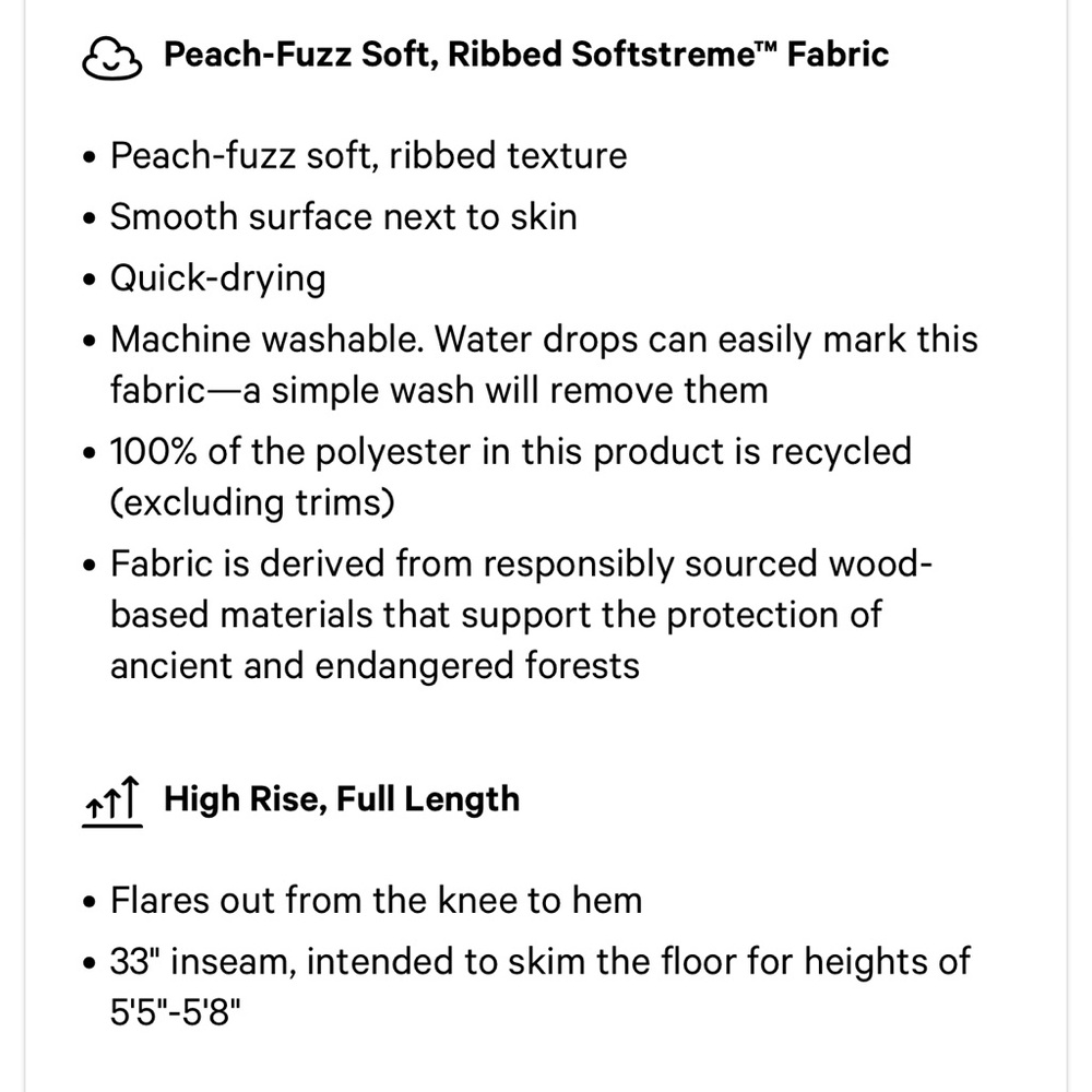 Lululemon Ribbed Softstreme Flare - image 6